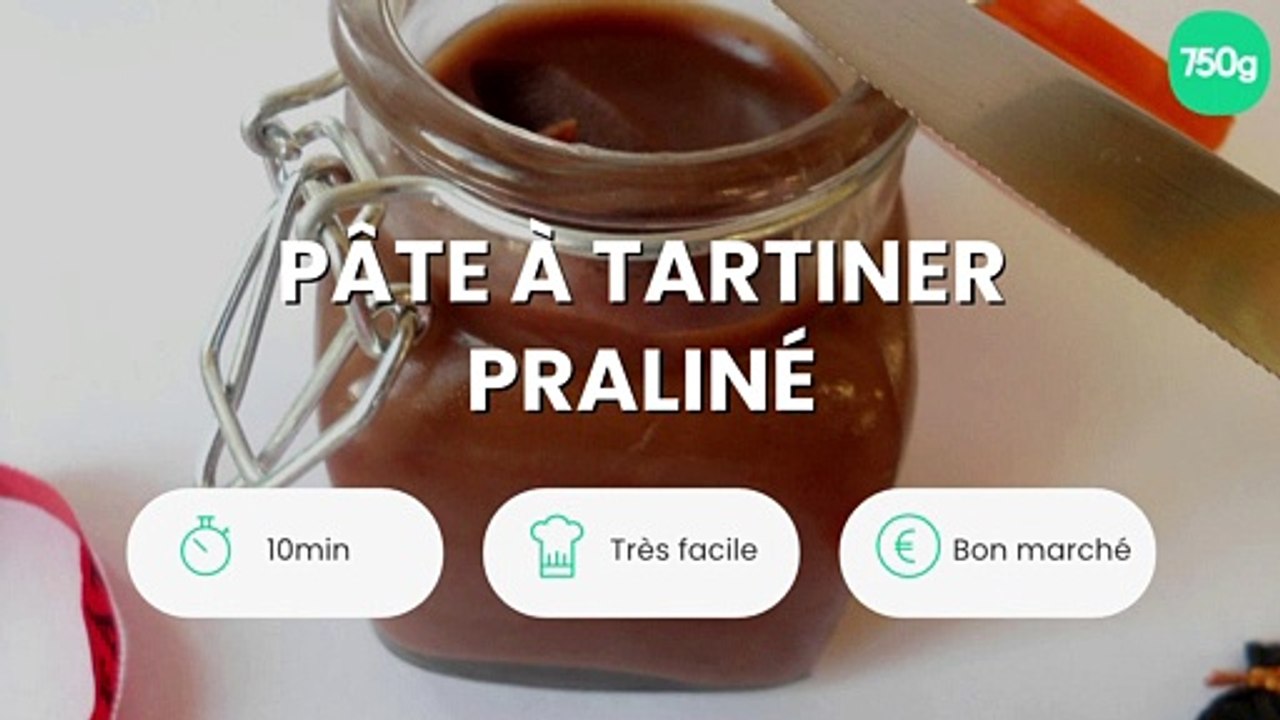 Pâte à tartiner praliné