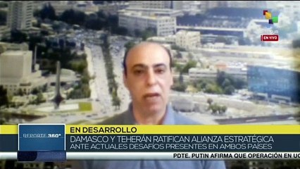 Mandatarios de Irán y Siria ratifican cooperación estratégica entre sus naciones