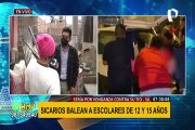 No tuvieron piedad: sicarios balean a escolares en SJL, una de ellas dejaría de caminar