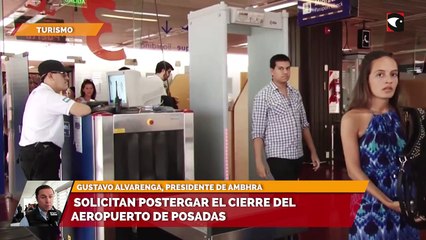 Solicitan postergar el cierre del aeropuerto de Posadas