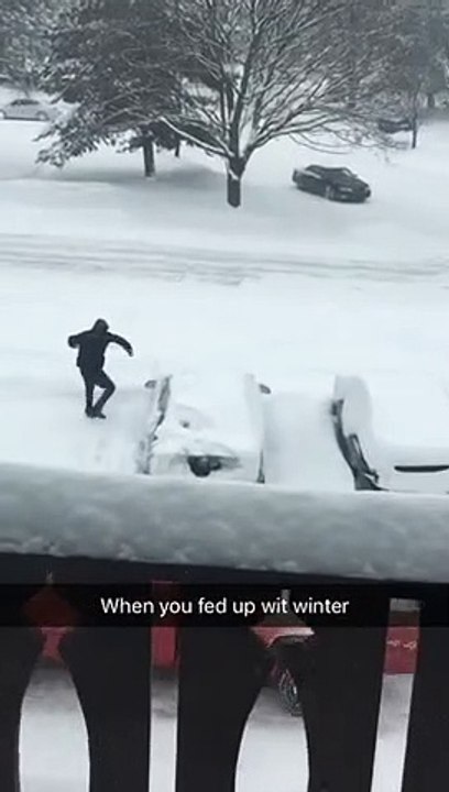 C’est un peu tôt pour être tanné de l’hiver