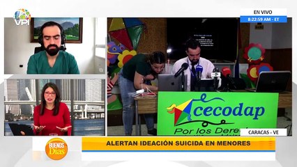En Venezuela alertan ideación suicida en menores – Abel Saraiba | Buenos Días