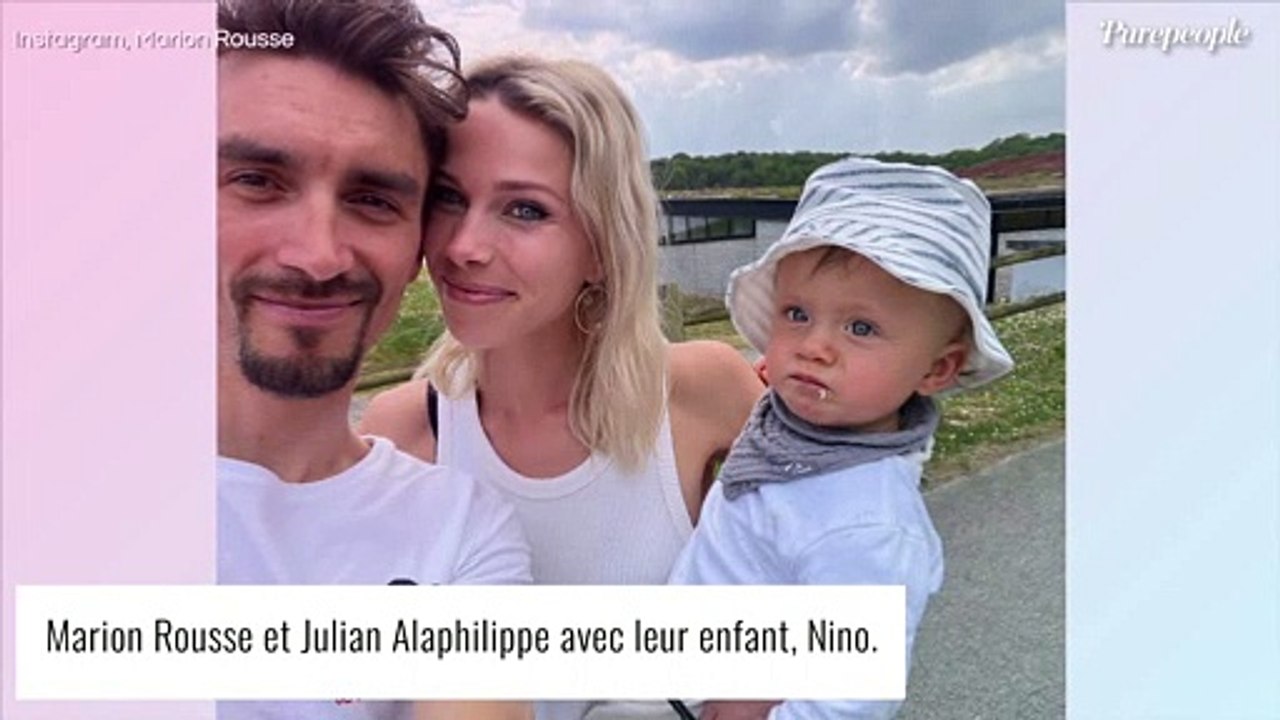 Marion Rousse nage dans le "bonheur" avec Julian Alaphilippe : photo avec leur fils Nino après la frayeur