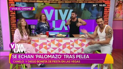 Diego Boneta y 'Canelo' se echan palomazo en fiesta en Las Vegas tras pelea