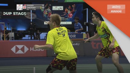 Piala Thomas | Malaysia benam England 5-0