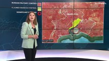 Карта боевых действий в Украине: день 75-й