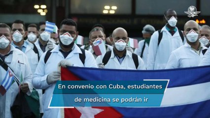 México contratará 500 médicos cubanos para superar "déficit" de especialistas, informa AMLO