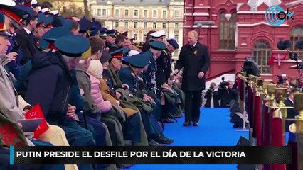 Putin preside el desfile por el Día de la Victoria