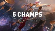 Diese 5 spannende Champions wollen wir in MSI 2022 sehen!