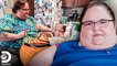 Por su sobrepeso Lacey apenas puede mantenerse en pie | Kilos Mortales | Discovery en Español
