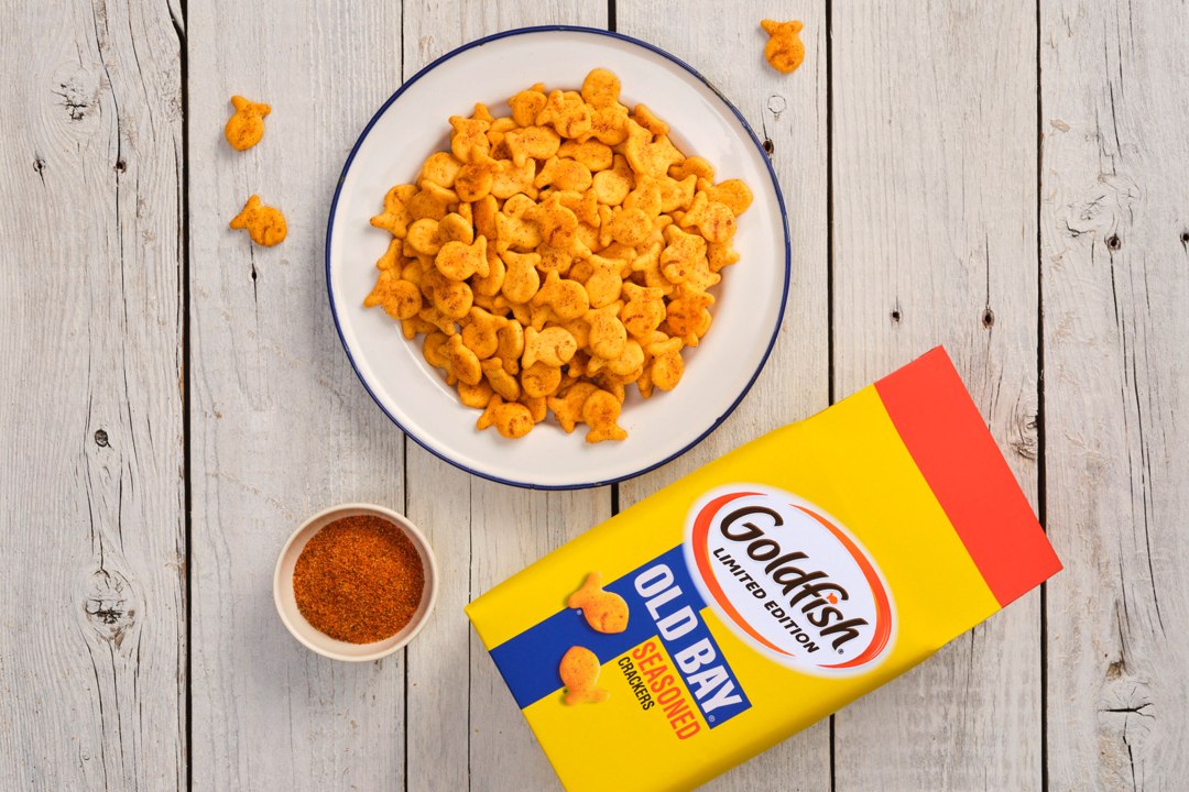 Old Bay and Goldfish Finally Teamed Up So You Don't Have to Season the Crackers Yourself