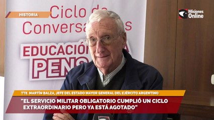 "El servicio militar obligatorio cumplió un ciclo extraordinario pero ya está agotado"