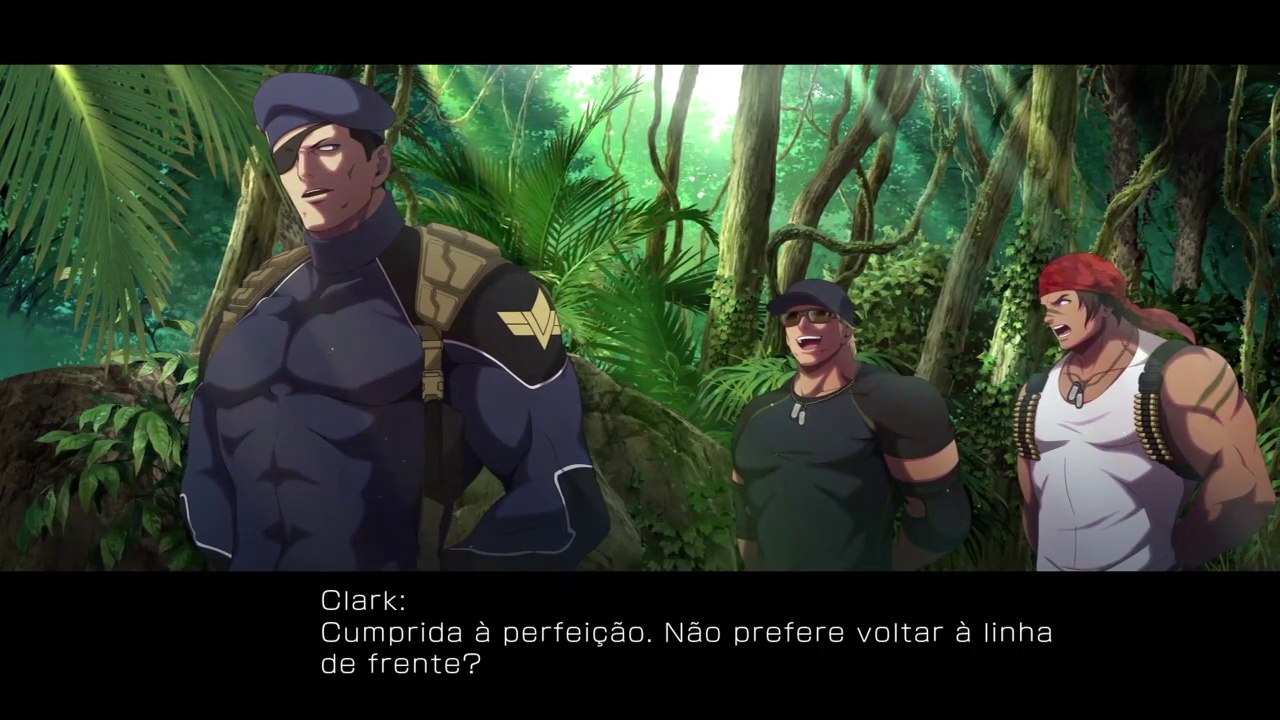 KOF XV - Story Mode - Secret Team 13 - Team First Generation Ikari Warriors - Hardest