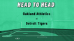 Oakland Athletics At Detroit Tigers: Total Runs Over/Under, May 9, 2022