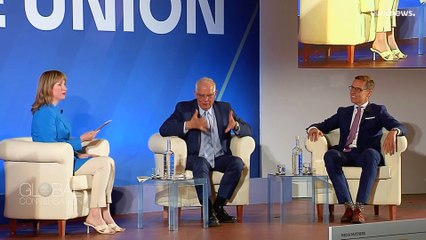 Josep Borrell para Euronews: "Sin esta guerra no éramos conscientes de que Europa está en peligro"