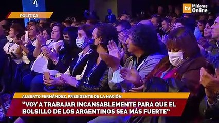Voy a trabajar incansablemente para que el bolsillo de los argentinos sea más fuerte