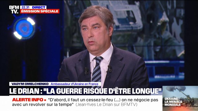 Vadym Omelchenko, ambassadeur d'Ukraine en France: Nous nous préparons pour cette guerre longue