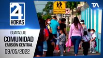 Noticias Guayaquil: Noticiero 24 Horas 09/05/2022 (De la Comunidad - Emisión Central)