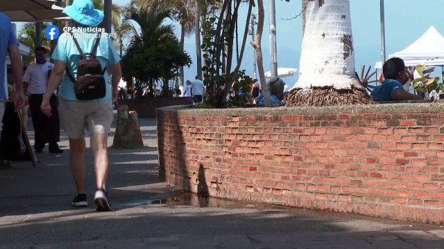 Falta mantenimiento al malecón II | CPS Noticias Puerto Vallarta