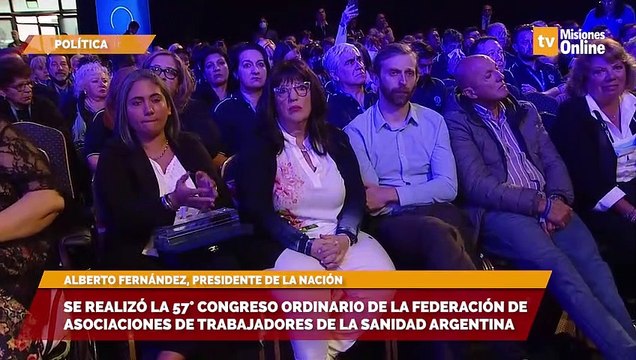 Se realizó la 57° congreso ordinario de la Federación de Asociaciones de Trabajadores de la Sanidad Argentina