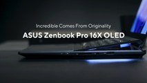 Lo increíble proviene de la originalidad: ASUS Zenbook Pro 16X OLED