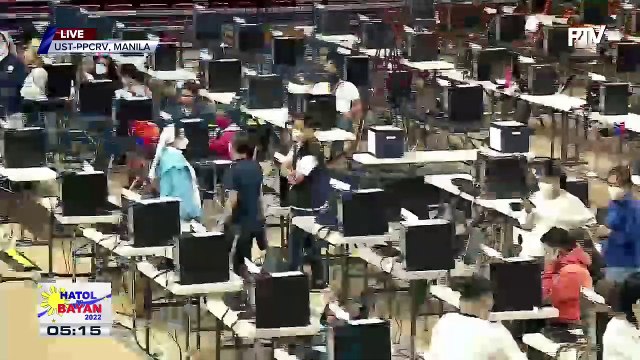 Sinimulan na ang manual encoding ng mga election returns simula kagabi hangang kaninang madaling araw sa PPCRV