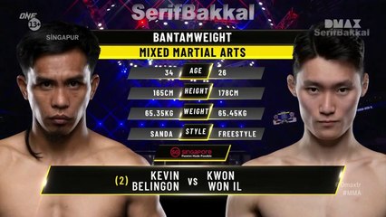 Kevin Belingon - Kwon Won IL (ONE WİNTER WARRİORS II)