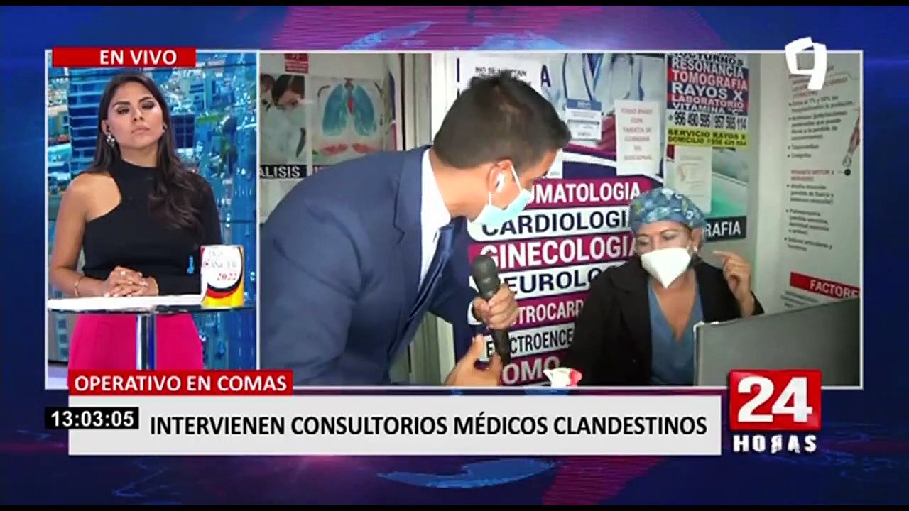 Comas: intervienen consultorios médicos y laboratorios clandestinos