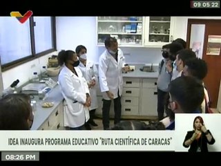 IDEA inauguró el programa educativo "Ruta Científica de Caracas" dirigida a niños y niñas