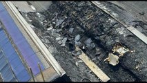 A fuoco l’impianto fotovoltaico nel tetto dell'azienda Codognotto danni, ma nessun ferito