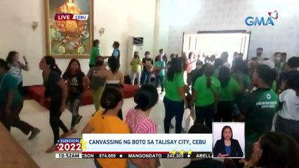 Canvassing ng boto sa Talisay City, Cebu | Eleksyon 2022
