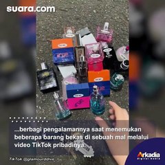 Heboh! Cewek Temukan Tas Berisi Parfum Ratusan Dolar di Tempat Sampah