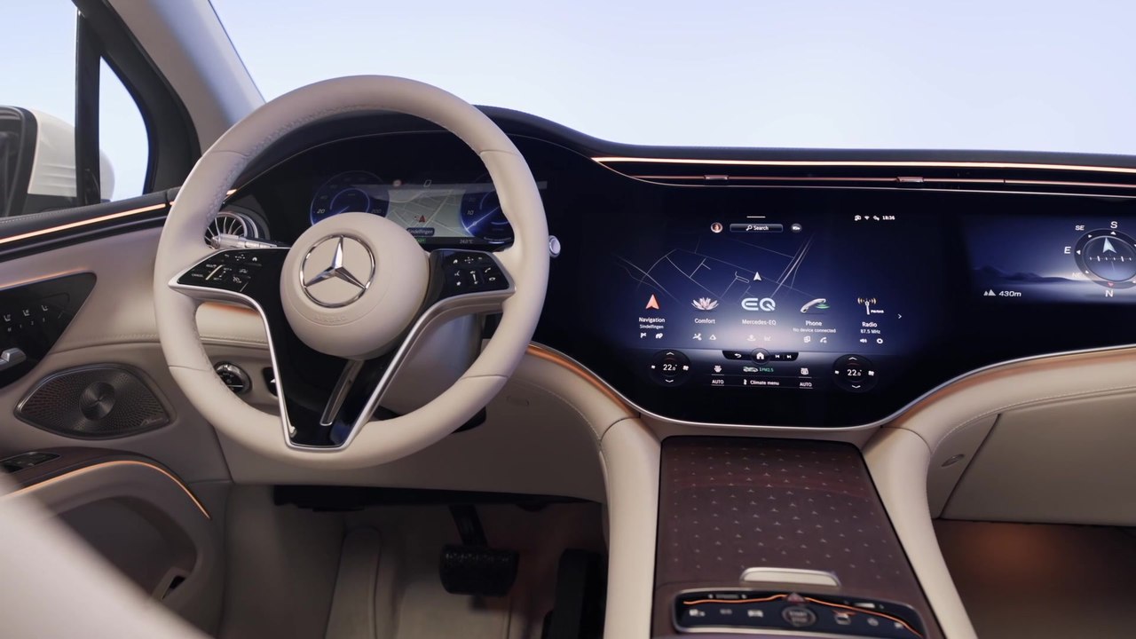 Der neue Mercedes EQS SUV - Weniger Bedienschritte dank künstlicher Intelligenz