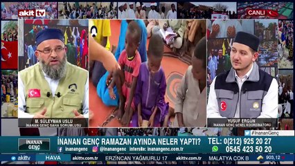 İnanan Genç'in yardım faaliyetleri