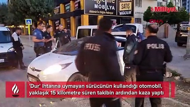 Polisten kaçış kazayla bitti; Sürücü yaralandı, 2 arkadaşı gözaltında