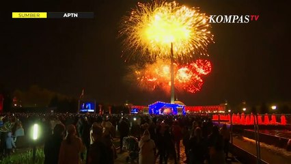 Kembang Api Hiasi Langit Rusia Peringati 77 Tahun Kemenangan dari Nazi di Perang Dunia 2