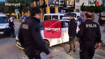 Adana'da polisten kaçış kazayla bitti