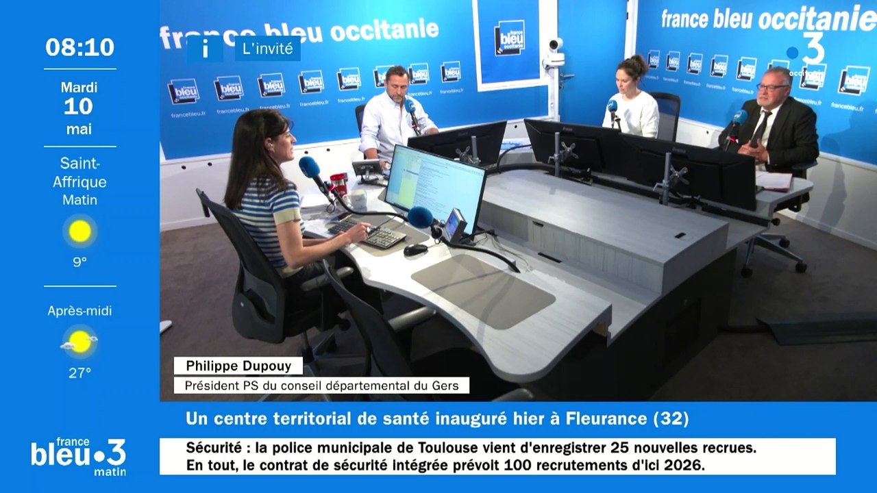 Philippe Dupouy président du conseil départemental du Gers