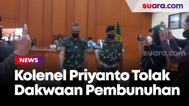 Di Sidang Pembunuhan Dua Sejoli Nagreg, Kolenel Priyanto Tolak Dakwaan Pembunuhan Berencana dan Penculikan
