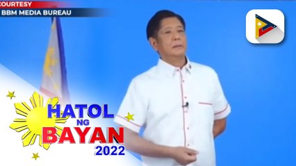 Presidential candidates Bongbong Marcos, nagpasalamat sa kanyang supporters;