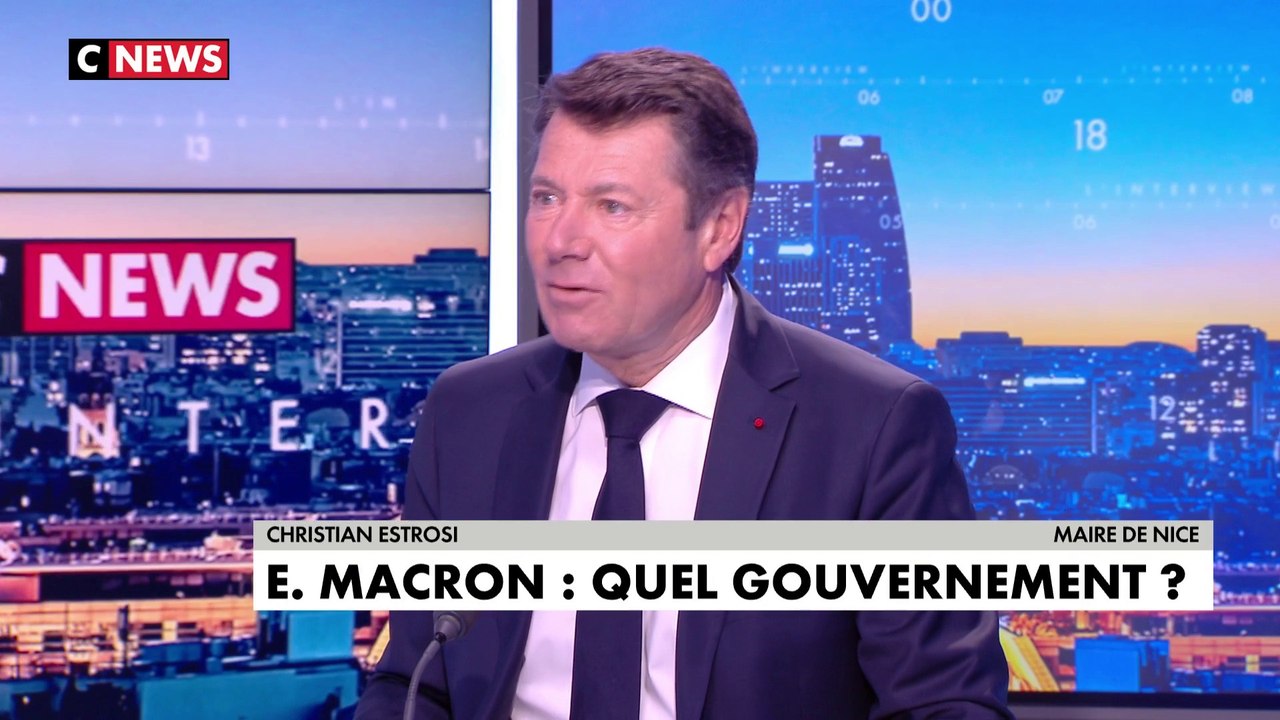 Christian Estrosi : «Je vais faire campagne pour Renaissance, il y a trois blocs, celui d’extrême gauche, celui d’extrême droite, et le seul bloc qui incarne un avenir européen, c’est le nôtre»