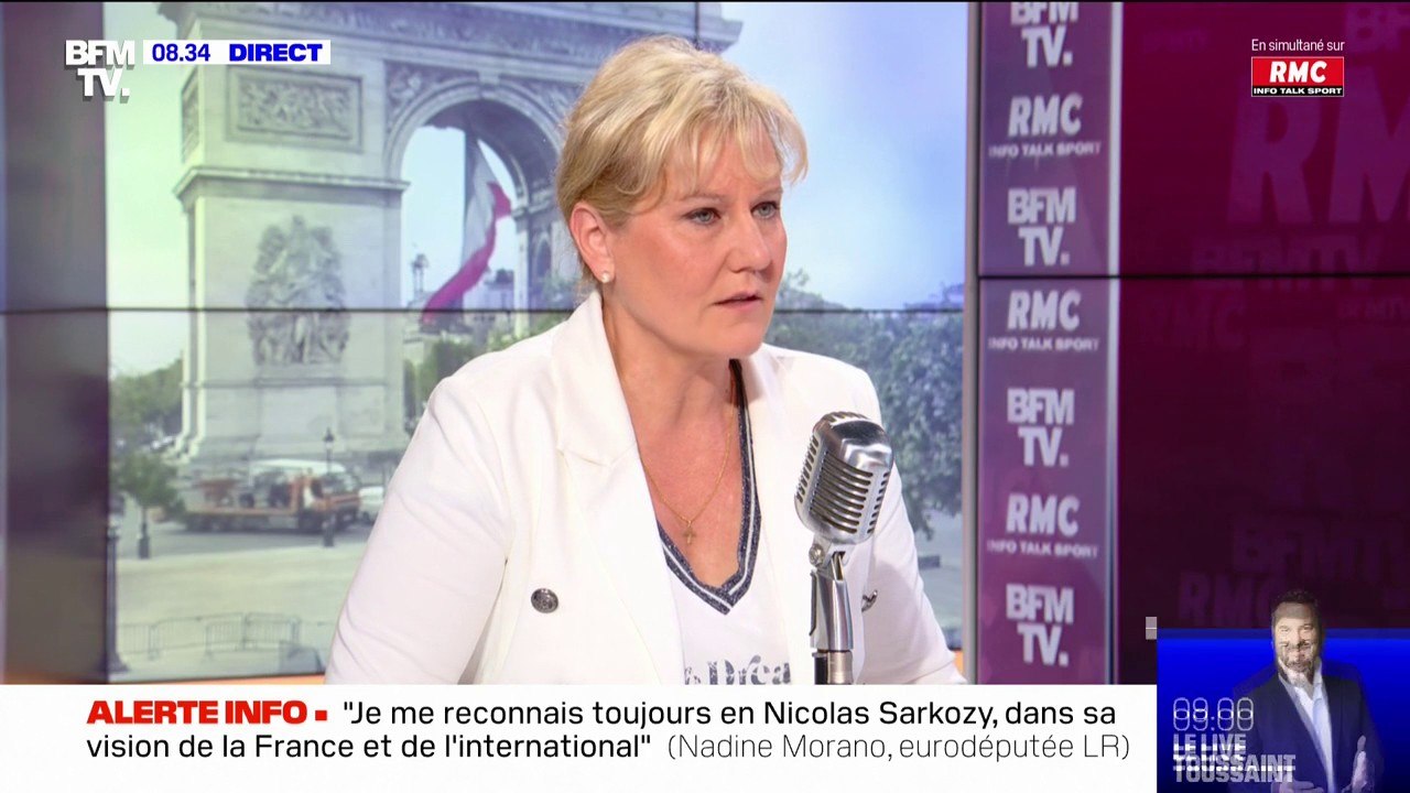 Nadine Morano sur la guerre en Ukraine: "J'aurais aimé que Nicolas Sarkozy soit missionné pour rencontrer Vladimir Poutine"