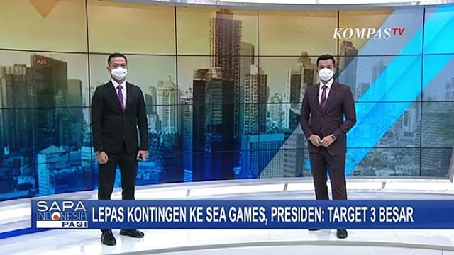 Jokowi Lepas Kontingen Indonesia ke Sea Games Vietnam, Harapan Jokowi : Target 3 Besar!