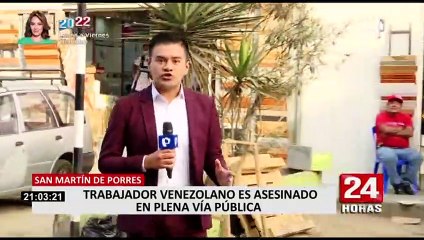 Impactante crimen en SMP: extranjero es degollado en plena vía pública