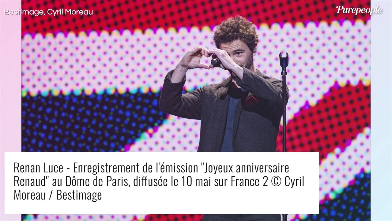 Renaud : Dave de retour, Renan Luce ému, Axelle Red pour un duo mythique... Grande soirée pour son anniversaire !