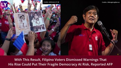 Philippines Presidential Elections 2022: Ferdinand Marcos Jr Headed For A Landslide Win