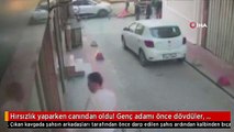 Hırsız olduğu iddia edilen adamı böyle öldürdüler!