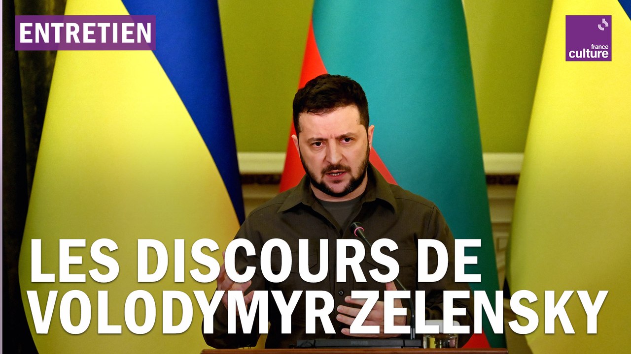 Discours de Volodymyr Zelensky : les mots de la guerre