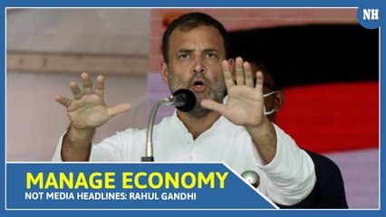 Manage economy, not media headlines: Rahul Gandhi targets PM Modi as Rupee hits all-time low