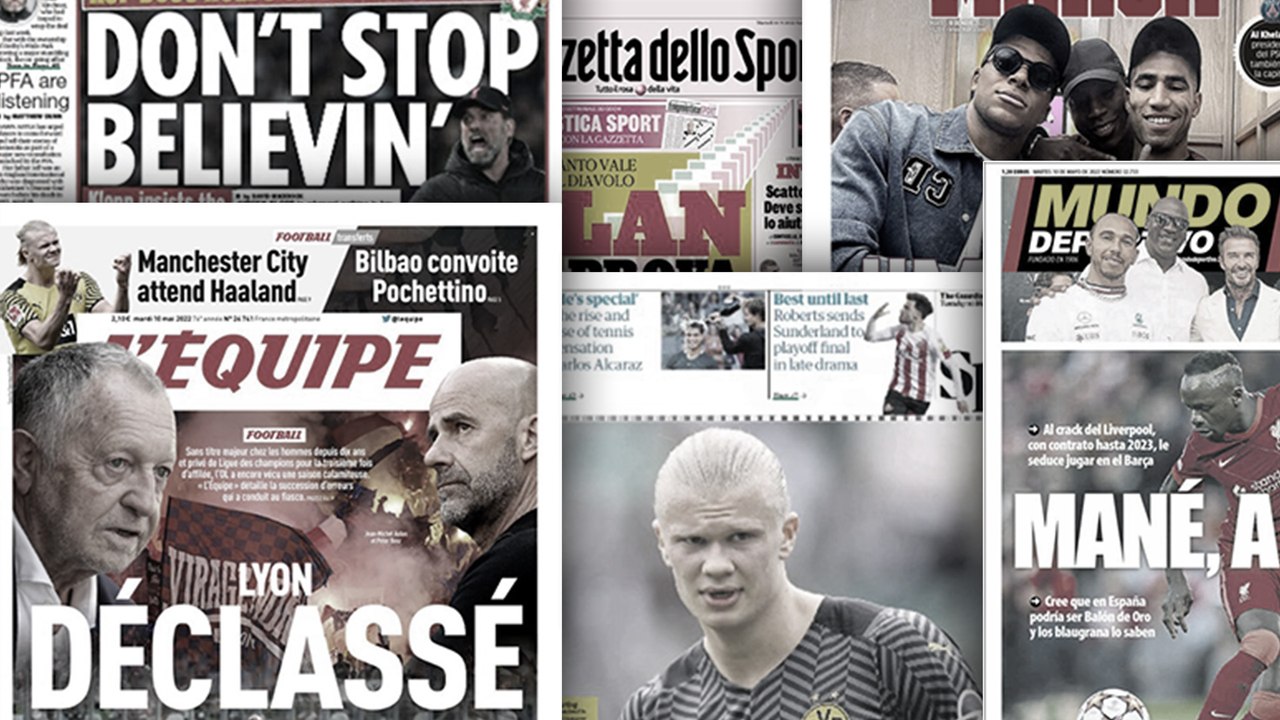 L'escapade madrilène de Kylian Mbappé fait disjoncter la presse espagnole, l'Angleterre célèbre l'arrivée d'Erling Haaland